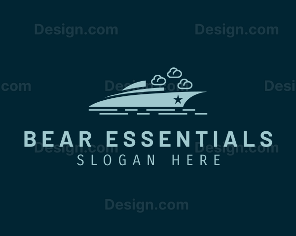 Nautical Yacht Boat Logo