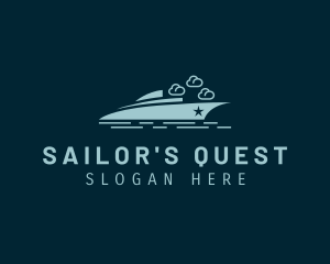 Nautical Yacht Boat logo design