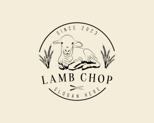 Farm Lamb Sheep logo