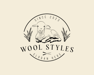 Farm Lamb Sheep logo