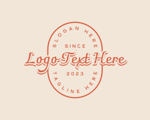 Classy Retro Badge logo