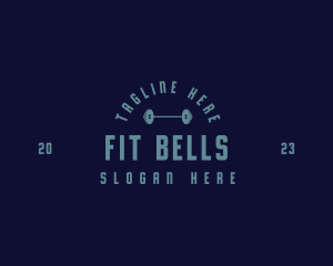 Barbell Fitness Gym logo design