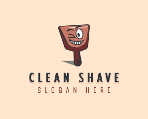 Dustpan Cleaning Sanitation logo design