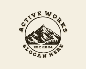 Summit Adventure Mountain logo design