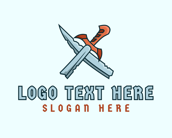 Fighting logo example 3