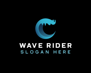 Surf Sea Wave logo