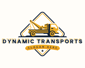 Tow Truck Forwarding logo design