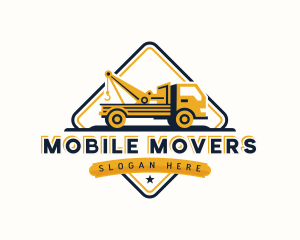 Tow Truck Forwarding logo design