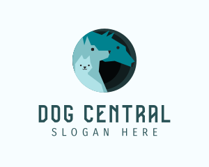 Blue Animal Sanctuary logo design