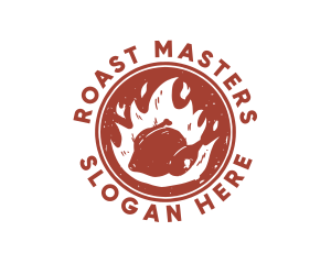 Fire Roasted Chicken logo design