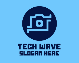 High Tech Camera logo design