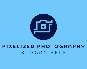 High Tech Camera logo design