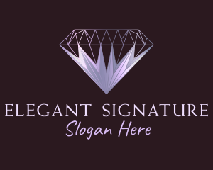 Elegant Luxury Diamond logo design