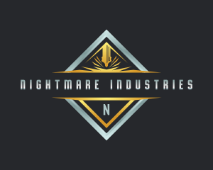 Industrial Laser Engrave logo design