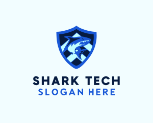 Shark Shield Crest logo