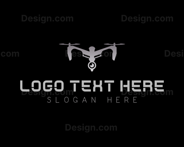 Surveillance Camera Drone Videography Logo