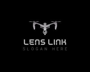 Surveillance Camera Drone Videography logo design