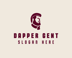 Beard Barber Gentleman logo