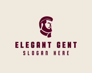 Beard Barber Gentleman logo