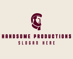 Beard Barber Gentleman logo