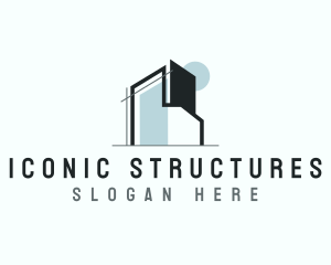 Geometric Architecture  Structure logo design