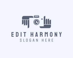 Camera Photographer Hands logo
