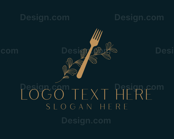 Fork Leaves Fine Dining Logo