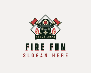 Firefighter Fire Rescue logo