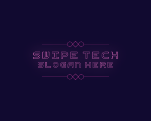 Gaming Neon Tech logo design