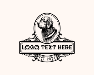 Vintage - Vintage Dog Puppy logo design