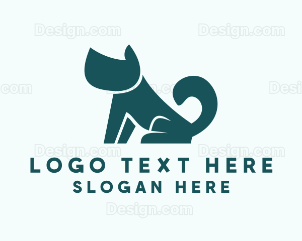 Dog Pet Veterinarian Logo