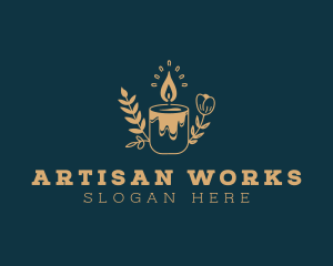 Artisanal Candle Maker logo design