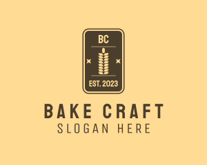 Wheat Baker Pastry logo design