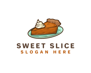 Icing Pie Dessert logo design