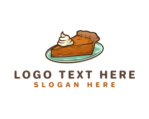Recipe - Icing Pie Dessert logo design