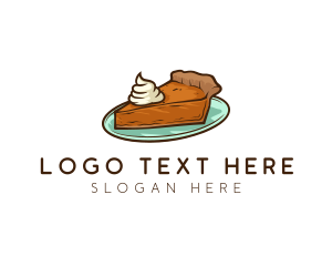 Icing Pie Dessert logo