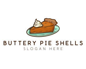 Icing Pie Dessert logo design