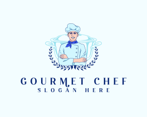 Gourmet Culinary Chef logo design