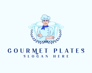 Gourmet Culinary Chef logo design