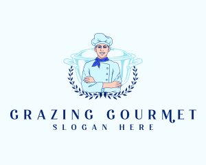 Gourmet Culinary Chef logo design