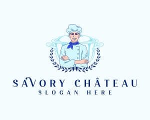 Gourmet Culinary Chef logo design