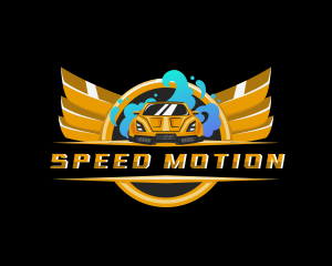 Automotive Car Race logo design