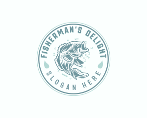 Seafood Fisherman Fish logo