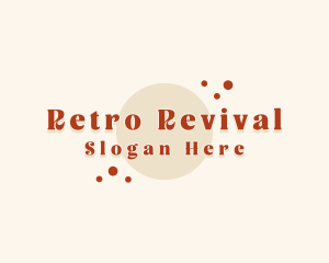 Retro Apparel Boutique logo design