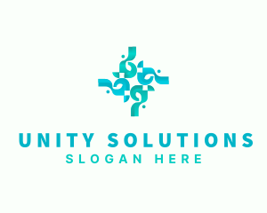 Community People Foundation logo design