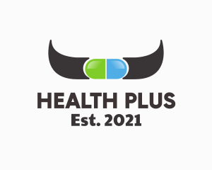 Cow Medicine Pill logo