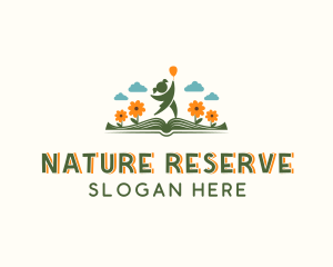 Child Nature Book logo design