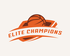 Basketball Championship Shield logo