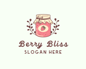 Strawberry Jam Jar logo