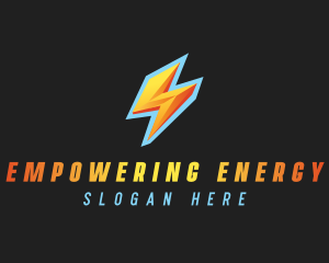 Electric Thunder Charge logo design